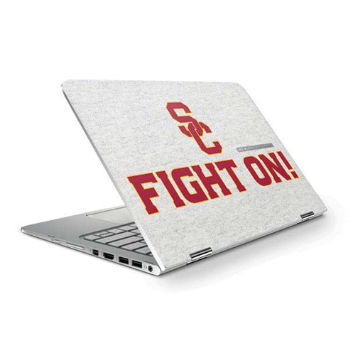 University of Southern California USC Fight On Grey HP Spectre Skin
