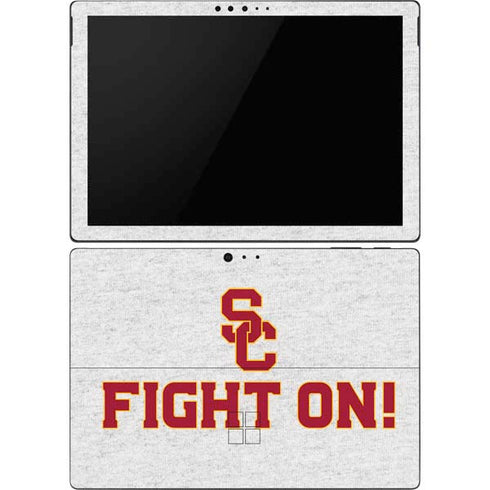 University of Southern California USC Fight On Grey Surface Pro 6 Skin