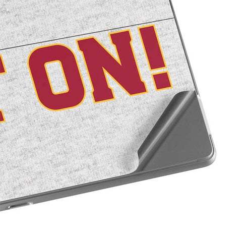 University of Southern California USC Fight On Grey Surface Pro 8 Skin