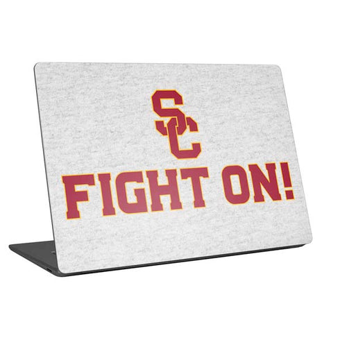 University of Southern California USC Fight On Grey Universal Laptop 14in (11.4 x 8.2in) Skin