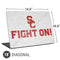 University of Southern California USC Fight On Grey Universal Laptop 18in (14.6 x 10.6in) Skin