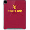 University of Southern California USC Fight On iPad Pro 12.9in (2020) Clear Case