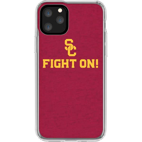 University of Southern California USC Fight On iPhone 11 Pro Clear Case