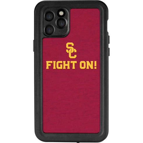 University of Southern California USC Fight On iPhone 11 Pro Waterproof Case