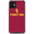 University of Southern California USC Fight On iPhone 12 Mini Clear Case