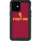 University of Southern California USC Fight On iPhone 12 Mini Waterproof Case