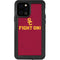 University of Southern California USC Fight On iPhone 12 Pro Waterproof Case