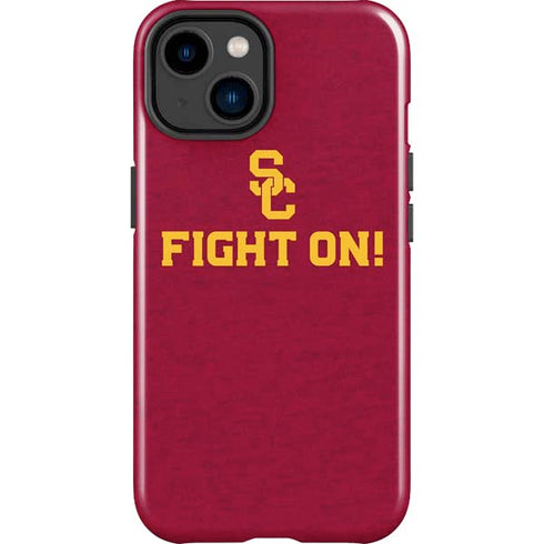 University of Southern California USC Fight On iPhone 14 Plus Impact Case