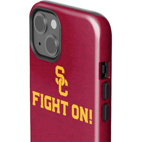 University of Southern California USC Fight On iPhone 14 Plus Impact Case