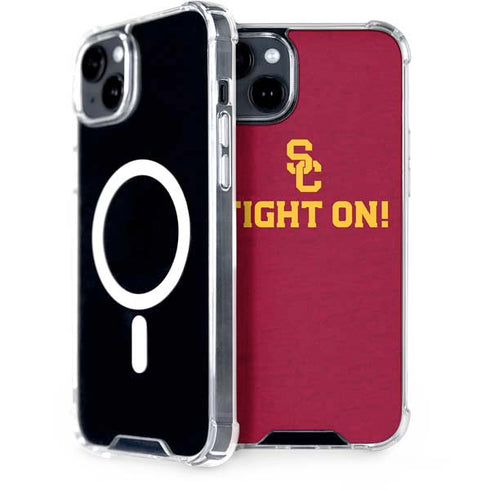 University of Southern California USC Fight On iPhone 15 Plus MagSafe Case