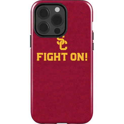 University of Southern California USC Fight On iPhone 15 Pro Impact Case