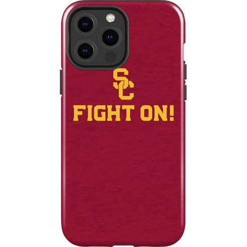 University of Southern California USC Fight On iPhone 15 Pro Max Impact Case
