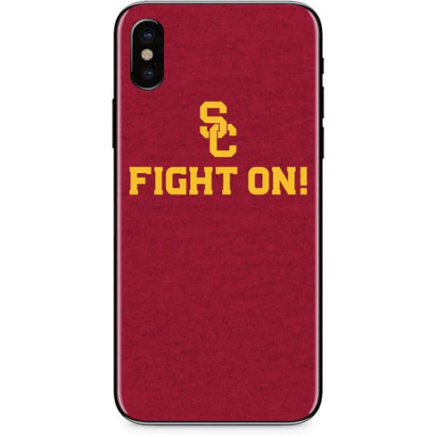 University of Southern California USC Fight On iPhone X Skin