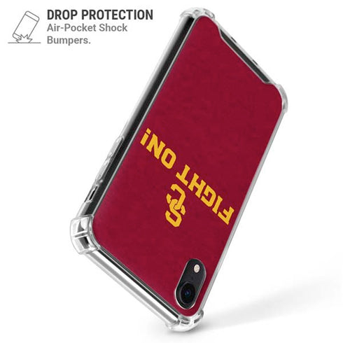 University of Southern California USC Fight On iPhone XR Clear Case