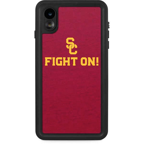 University of Southern California USC Fight On iPhone XR Waterproof Case