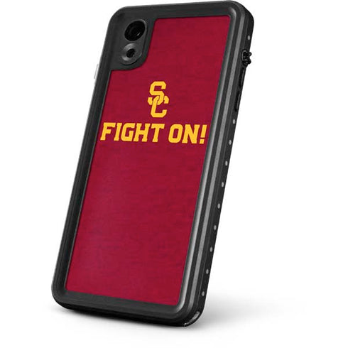 University of Southern California USC Fight On iPhone XR Waterproof Case