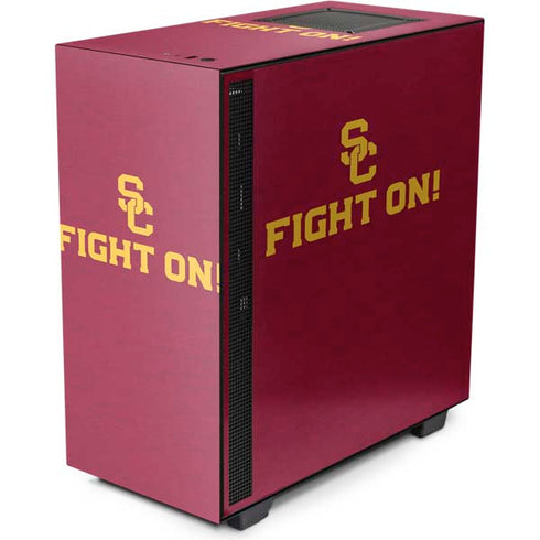 University of Southern California USC Fight On NZXT H510 Compact ATX Mid-Tower Case Skin