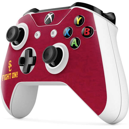 University of Southern California USC Fight On Xbox One S All-Digital Edition Bundle Skin