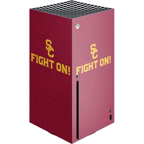 University of Southern California USC Fight On Xbox Series X Console Skin