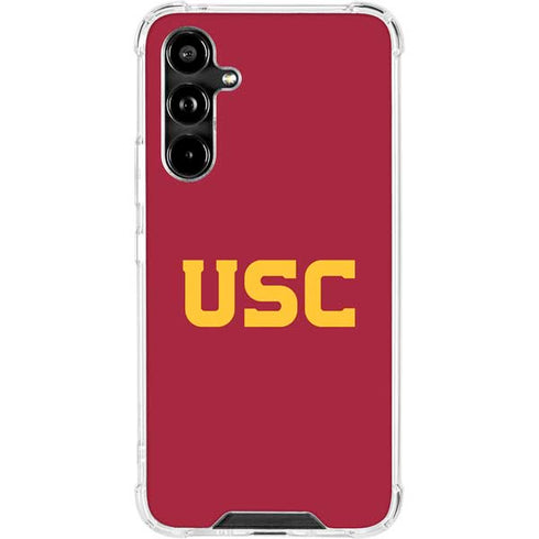 University of Southern California USC Galaxy A54 5G Clear Case