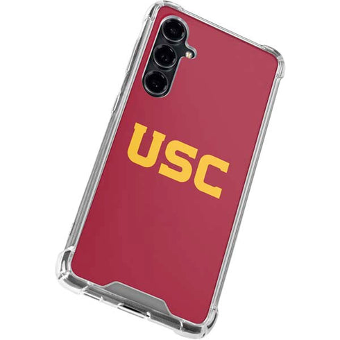 University of Southern California USC Galaxy S23 FE Clear Case