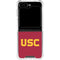University of Southern California USC Galaxy Z Flip5 5G Clear Case