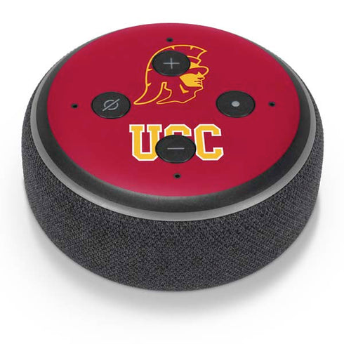 University of Southern California USC Gold Trojan Mascot Amazon Echo Dot Skin