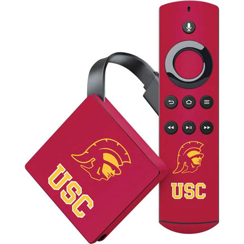 University of Southern California USC Gold Trojan Mascot Amazon Fire TV Skin
