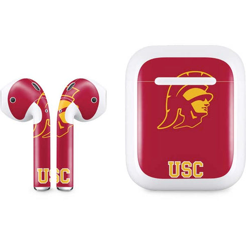 University of Southern California USC Gold Trojan Mascot Apple AirPods Skin