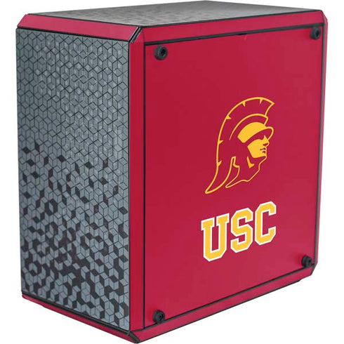 University of Southern California USC Gold Trojan Mascot Cooler Master MasterBox Q300L Mini Tower Skin