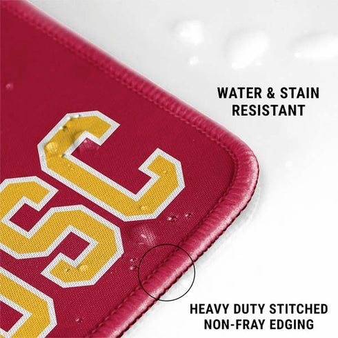 University of Southern California USC Gold Trojan Mascot Gaming Mouse Pad