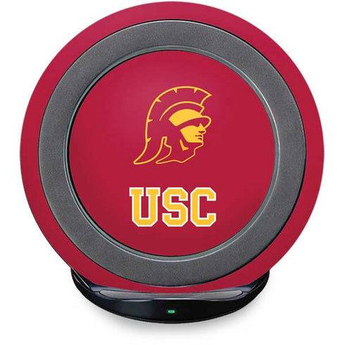 University of Southern California USC Gold Trojan Mascot Fast Charge Wireless Charging Stand Skin