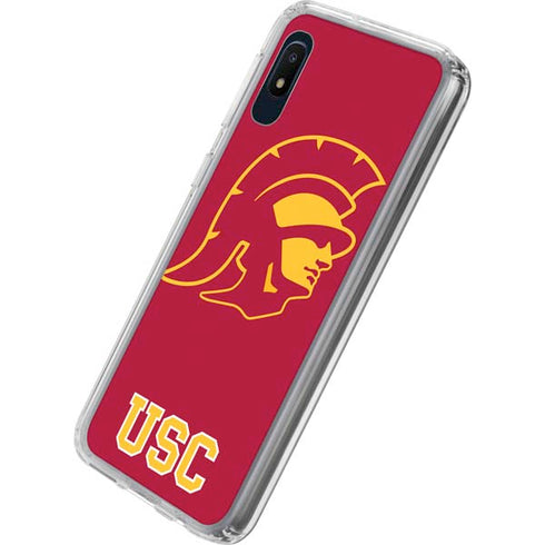 University of Southern California USC Gold Trojan Mascot Galaxy A10e Clear Case