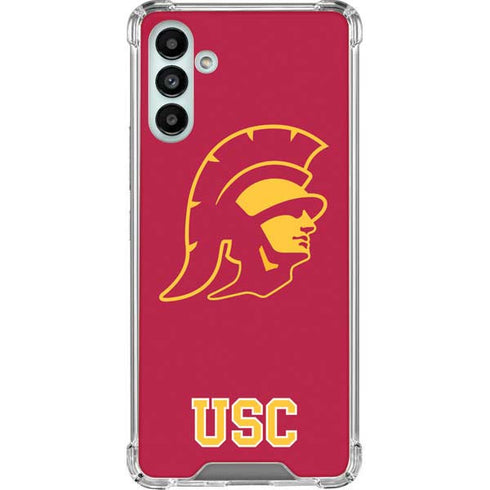 University of Southern California USC Gold Trojan Mascot Galaxy A13 5G Clear Case