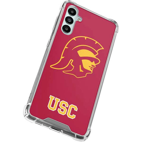 University of Southern California USC Gold Trojan Mascot Galaxy A15 5G Clear Case
