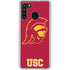 University of Southern California USC Gold Trojan Mascot Galaxy A21 Clear Case