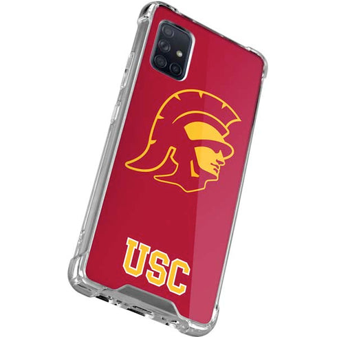 University of Southern California USC Gold Trojan Mascot Galaxy A51 5G Clear Case