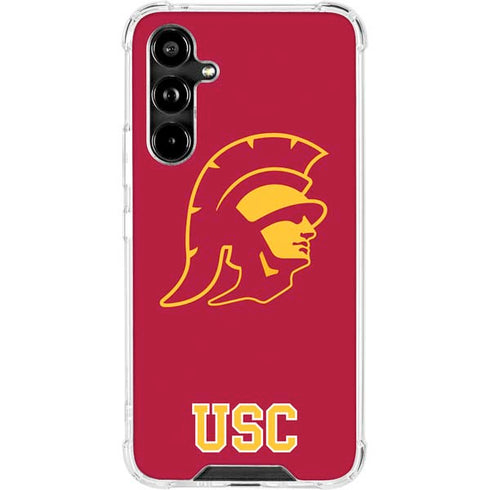 University of Southern California USC Gold Trojan Mascot Galaxy A54 5G Clear Case