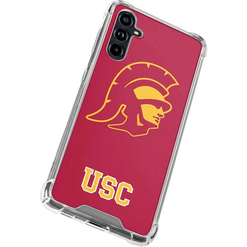 University of Southern California USC Gold Trojan Mascot Galaxy A54 5G Clear Case