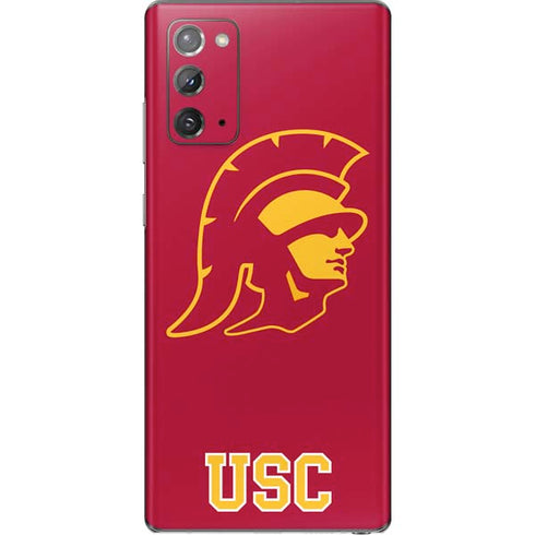 University of Southern California USC Gold Trojan Mascot Galaxy Note20 5G Skin