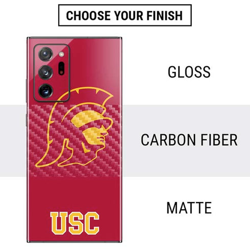 University of Southern California USC Gold Trojan Mascot Galaxy Note20 Ultra 5G Skin