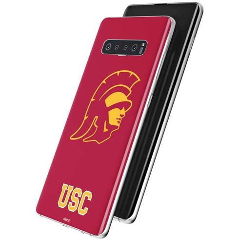 University of Southern California USC Gold Trojan Mascot Galaxy S10 Plus Skin
