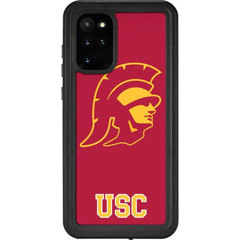 University of Southern California USC Gold Trojan Mascot Galaxy S20 Plus Waterproof Case
