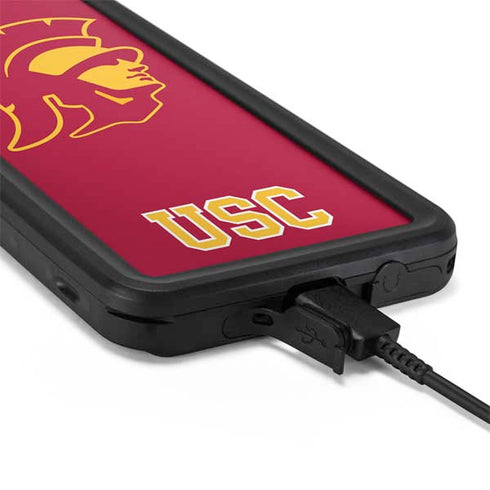 University of Southern California USC Gold Trojan Mascot Galaxy S20 Plus Waterproof Case