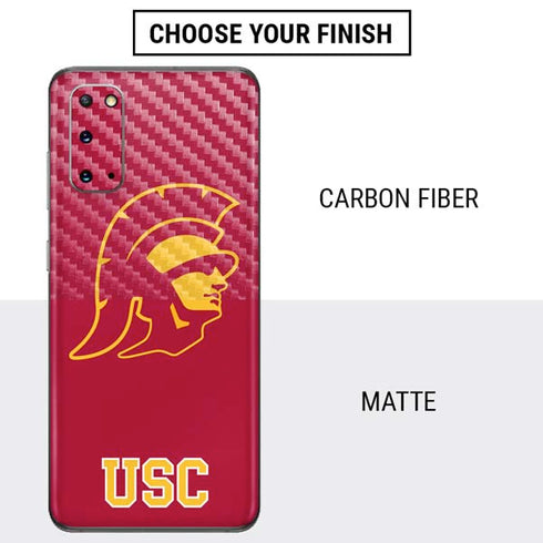 University of Southern California USC Gold Trojan Mascot Galaxy S20 Skin