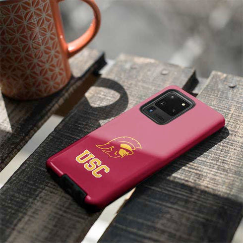 University of Southern California USC Gold Trojan Mascot Galaxy S20 Ultra 5G Pro Case