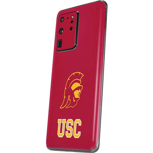 University of Southern California USC Gold Trojan Mascot Galaxy S20 Ultra 5G Skin