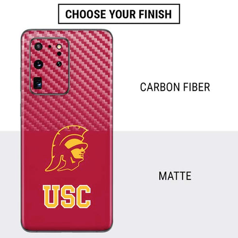 University of Southern California USC Gold Trojan Mascot Galaxy S20 Ultra 5G Skin