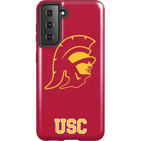 University of Southern California USC Gold Trojan Mascot Galaxy S21 5G Pro Case