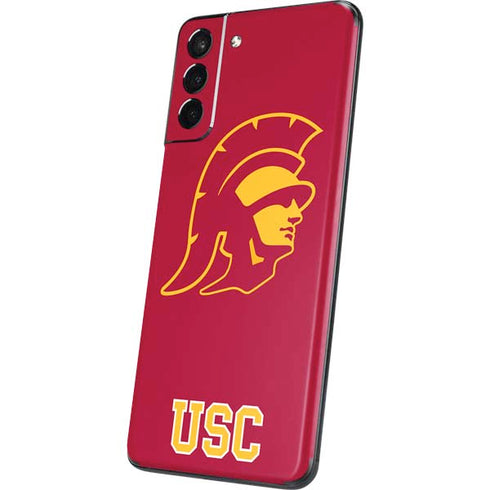 University of Southern California USC Gold Trojan Mascot Galaxy S21 Plus 5G Skin